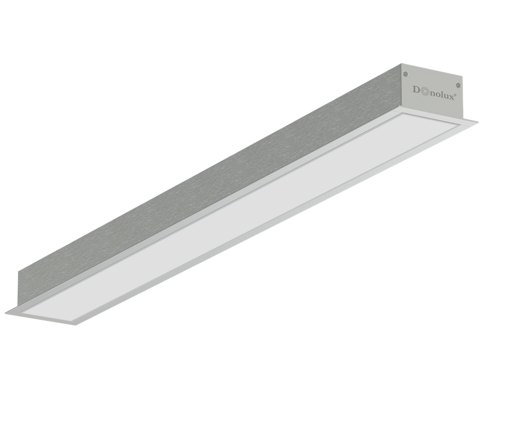 Donolux Led line in встраиваемый светодиодный светильник,  57, 6 Ватт,  4320Lm,  3000К,  IIP20,  65х35х200