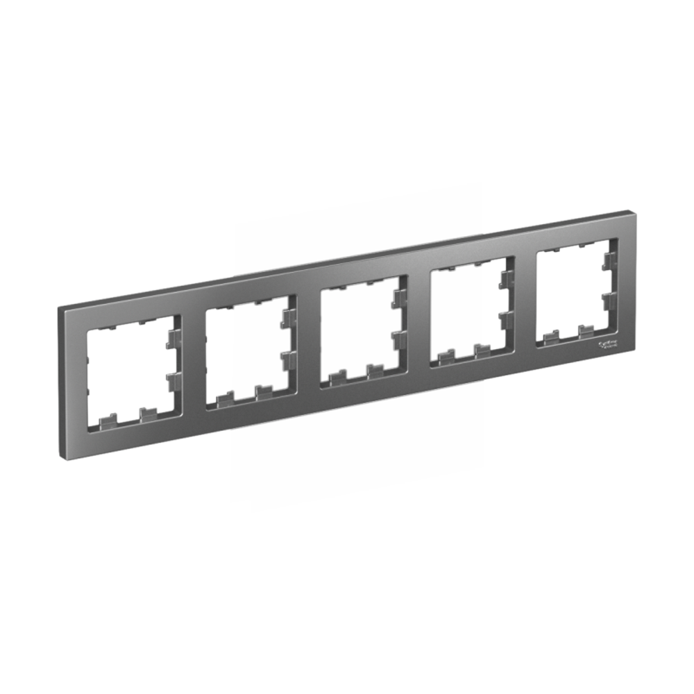 Рамка 5-м AtlasDesign универс. сталь SE ATN000905