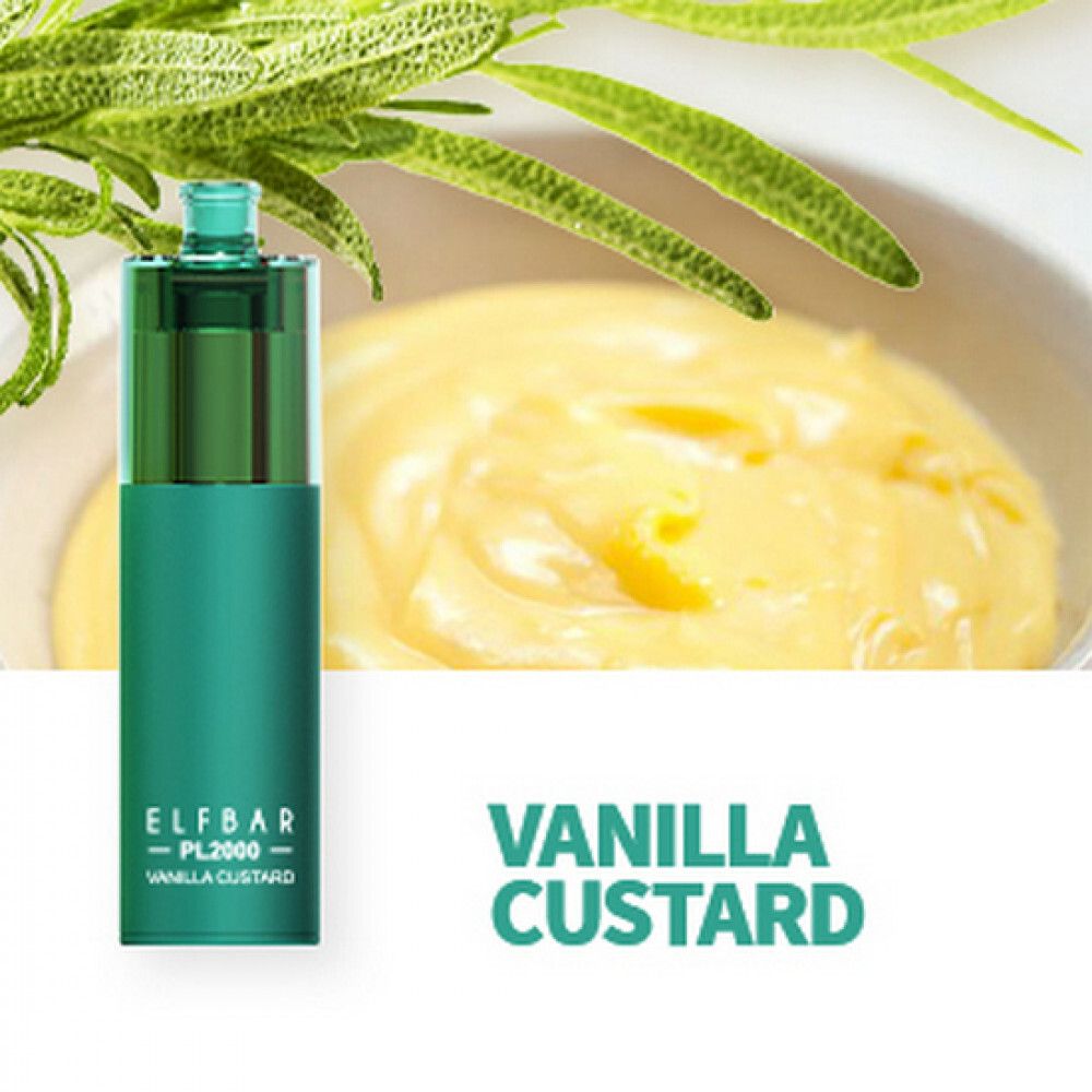 Elf Bar - Vanilla Custard (PL2000)