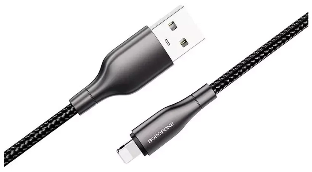 Кабель USB Lighting 2.4А BOROFONE BX54 1-метр