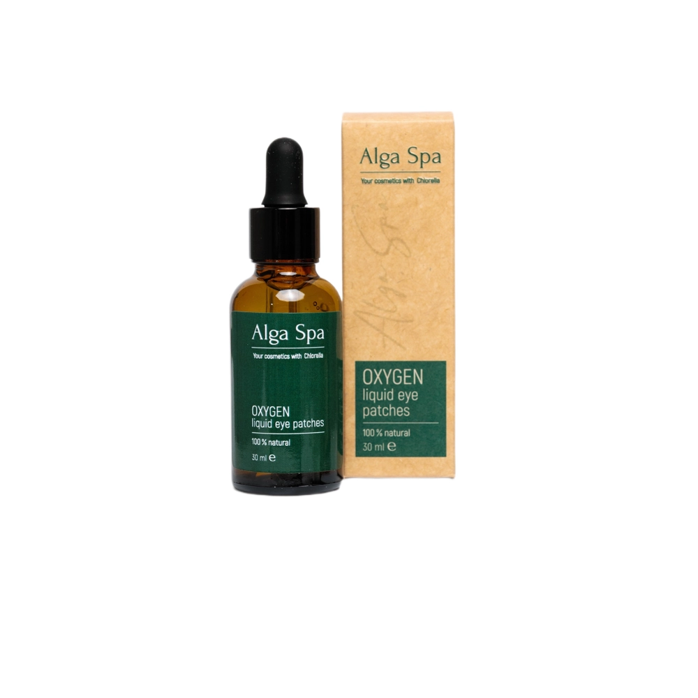 Патчи жидкие для век Alga Spa Oxygen liquid eye patches 30 мл
