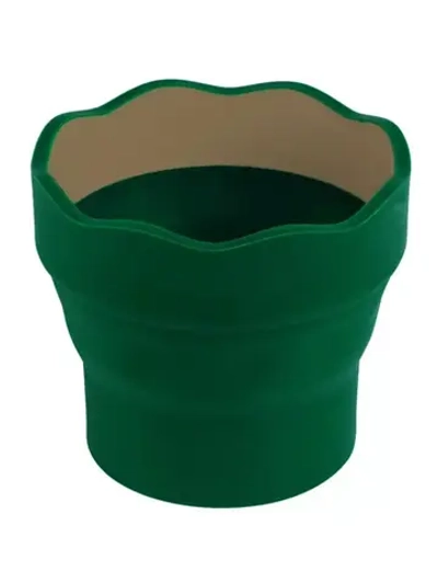 Стакан "Clic&Go" для воды складной, темно-зеленый