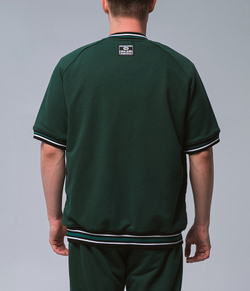 Short Sleeve Bomber Зеленый
