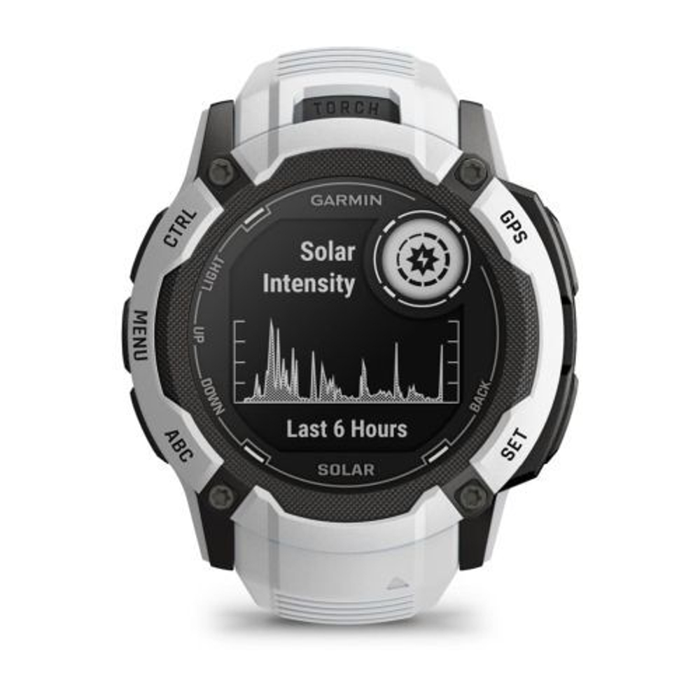 Смарт-часы Garmin INSTINCT 2X Solar белый, 010-02805-04