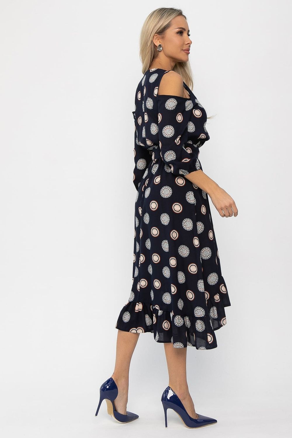 Платье Призма (синее) П13772-10М LT Collection