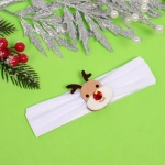 Повязка на голову детская «New Little Mi Mi - Оленёнок Оскар», микс 3 цвета, 4*16.5см