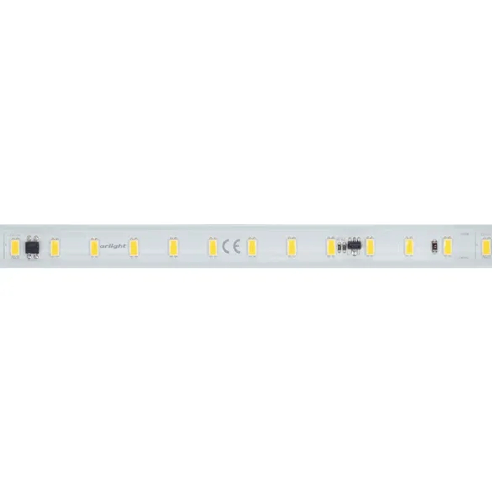 Светодиодная лента ARL-50000PV-230V Warm2700 (5630, 72 LED/m, WP2) (Arlight, 14 Вт/м, IP65) 027054
