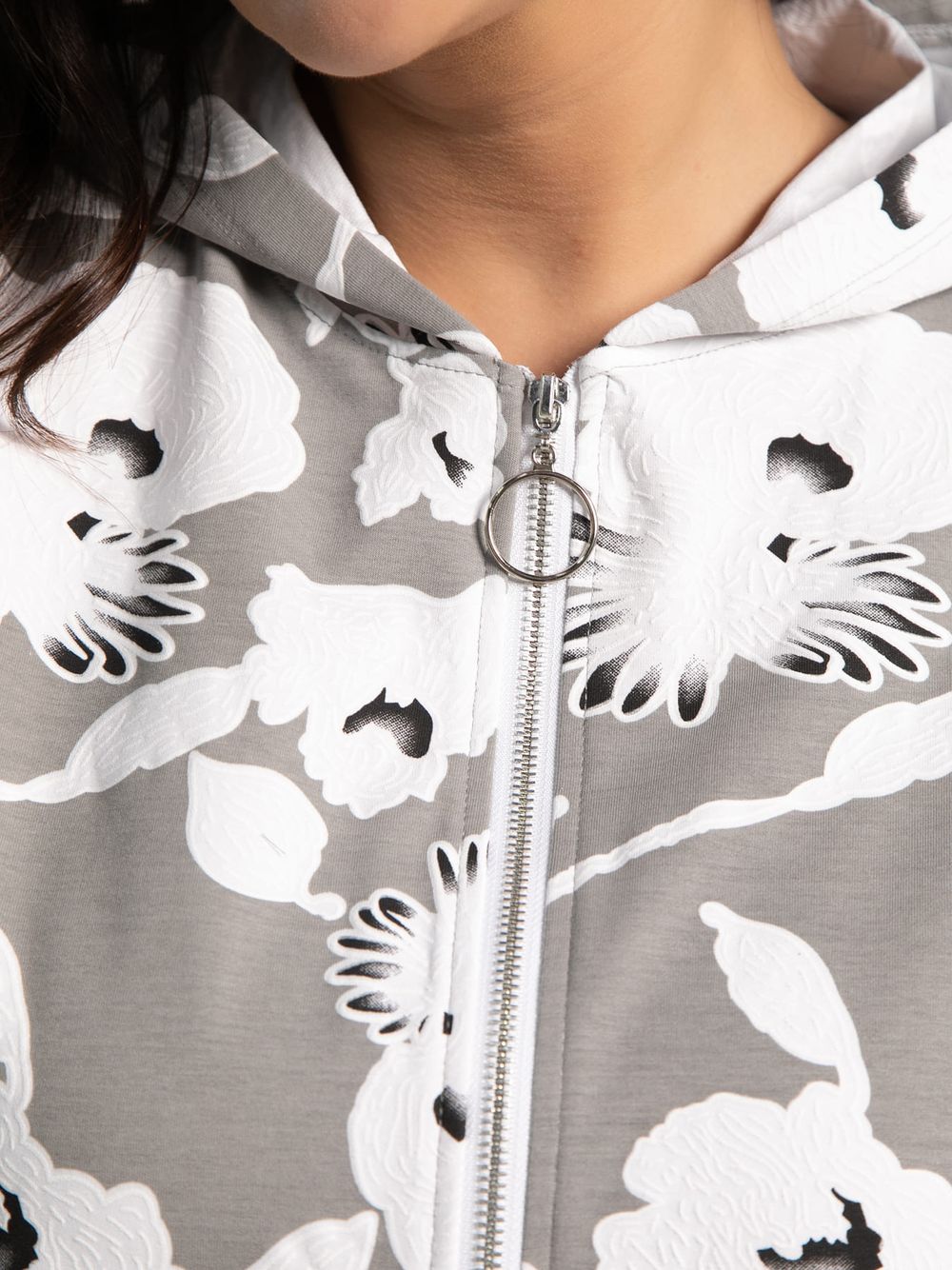 Жакет летний Фловерс (серый) Б15582-18М LT Collection