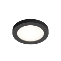 DK3012-BK Встраиваемый светильник влагозащ., IP 44, 50 Вт, GU10, черный, алюминий