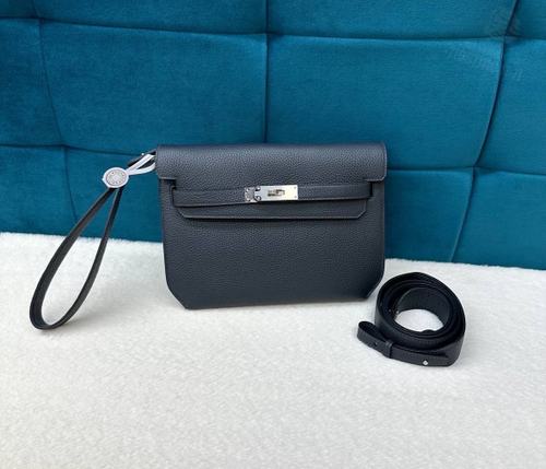 Сумка через плечо Hermes Kelly Depeches 25 Etoupe