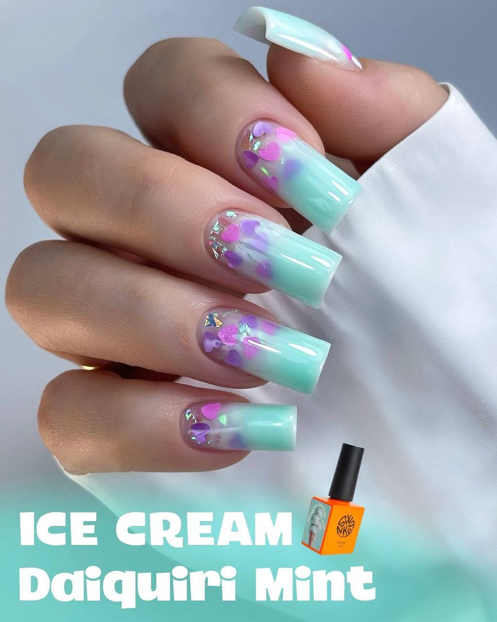 Swanky Stamping Top Ice Cream - Топ для стемпинга Daiquiri Mint, 10мл