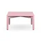 Столик кофейный Saga, 75х75 см, розовый