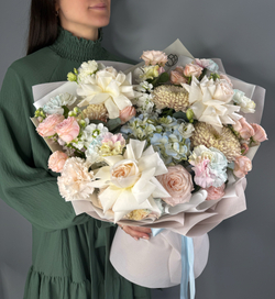 Букет «Сливочный десерт»