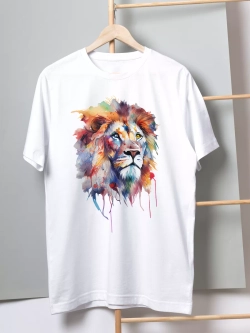 Футболка белая oversize оверсайз с рисунком, принтом