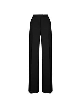 Брюки прямого кроя из крепа