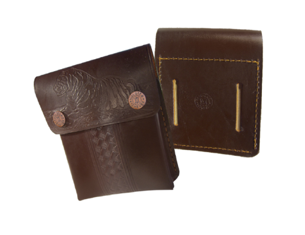 Подсумок Тигр 10п / кожа / черный