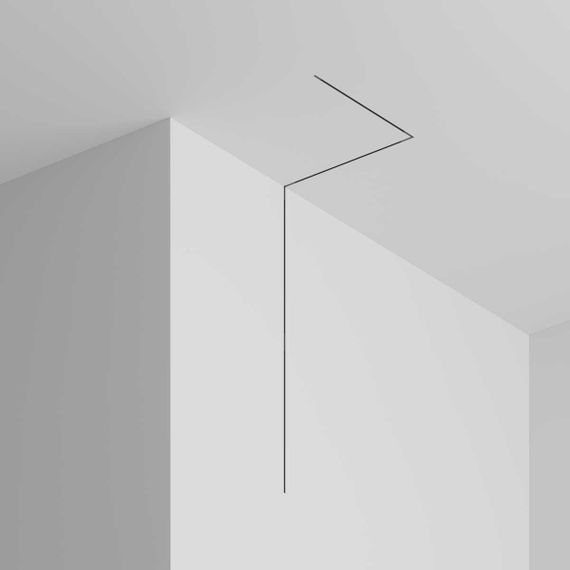 Шинопровод 1м Exility X встраиваемый под ГКЛ 12,5мм Maytoni Technical EXILITY X Busbar trunkings Exility X TRX239-421.12B