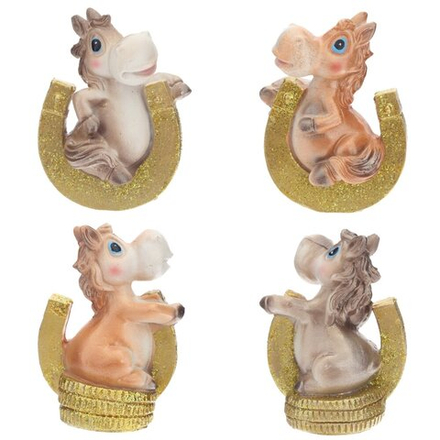 GAEM Фигурка декоративная "Лошадка", L5,5 W4 H7 см, 2в.