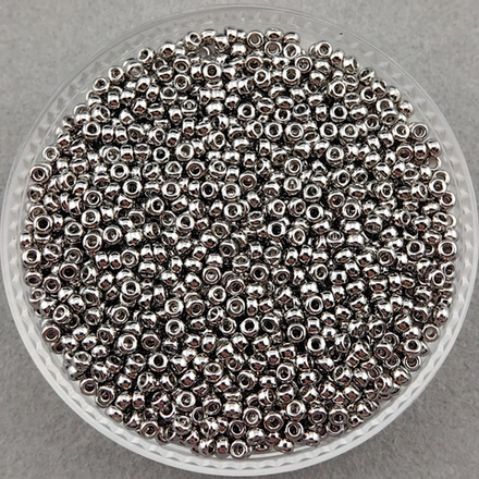 Бисер Miyuki Round, цвет #0194 (палладий)