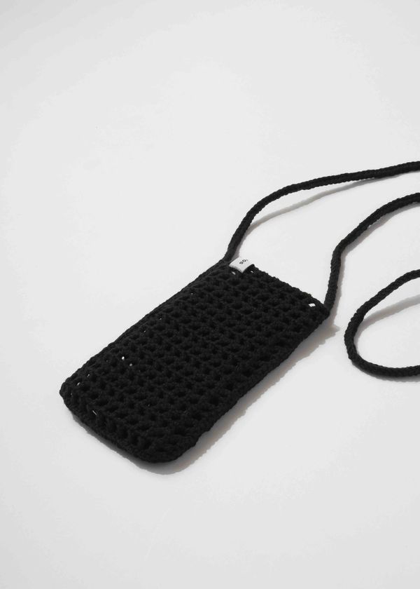 Вязаная сумочка FOS Черный - фото 2