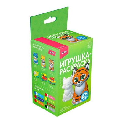 3D Art Игрушка-раскраска 16*6,6*8,5см "Тигр" (Lori)