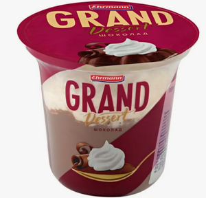ПУДИНГ GRAND DESSERT ШОКОЛАД 4.9% 200ГР EHRMANN