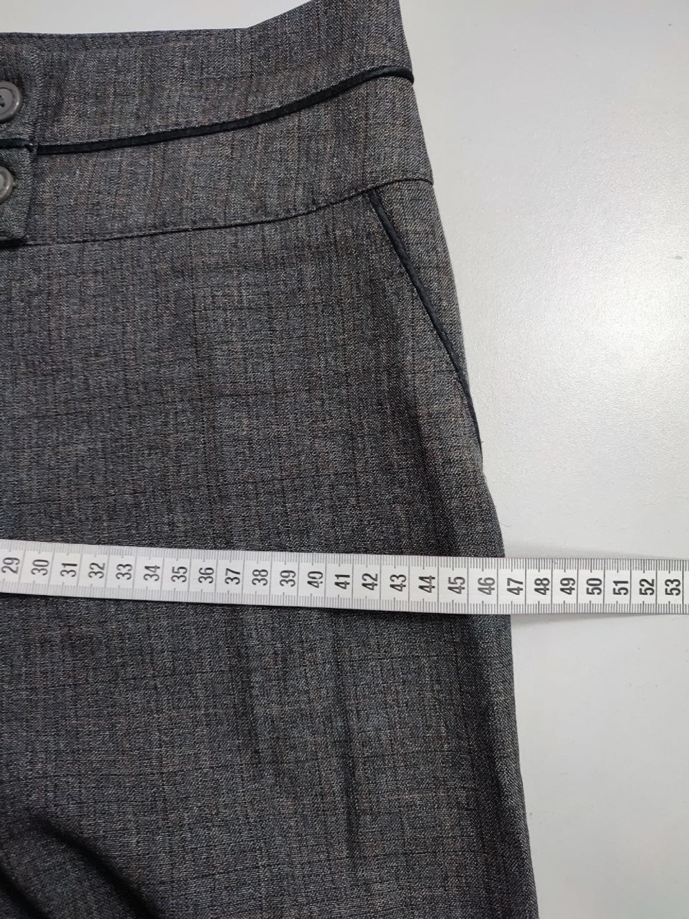 Брюки классические темно-серые 44 размер