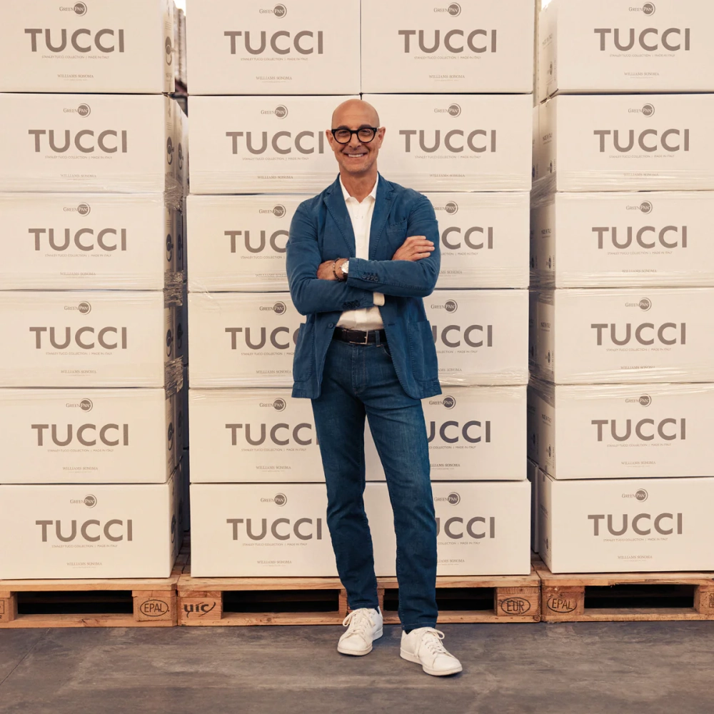GreenPan Сотейник Stanley Tucci™ 20 см 3,78 л + крышка Pine Green EAN 4894871039209