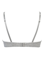 Бюстгальтер пуш-ап с градуированной чашкой из хлопковой ткани (Размер: 2B) (Цвет: черный)