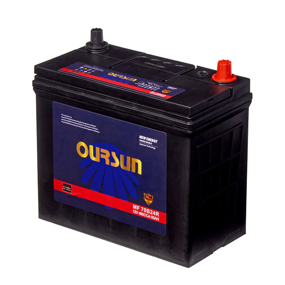 Аккумулятор OURSUN JIS MF 70B24R MF70B24R