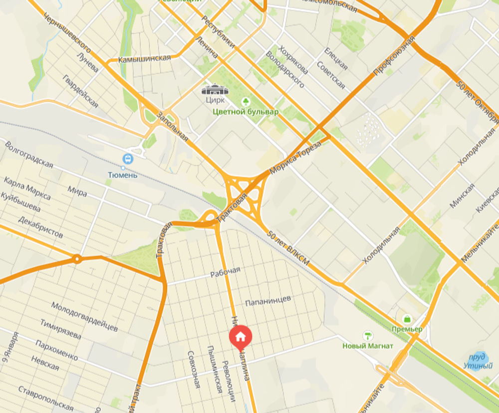 Земельный участок, 8.21 сот. Тюмень, ул. Николая Чаплина