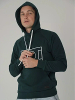 Худи поле зеленое Город Горький мужское