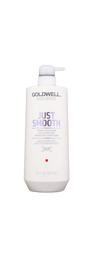 Goldwell Dualsenses Just Smooth - разглаживающий кондиционер для трудно укладываемых волос /   1000  ml  / GTIN 4021609061328