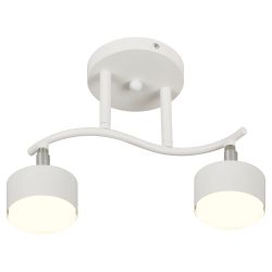 Светильник настенно-потолочный спот Rivoli   7080-702 2хGX53 15 Вт поворотный