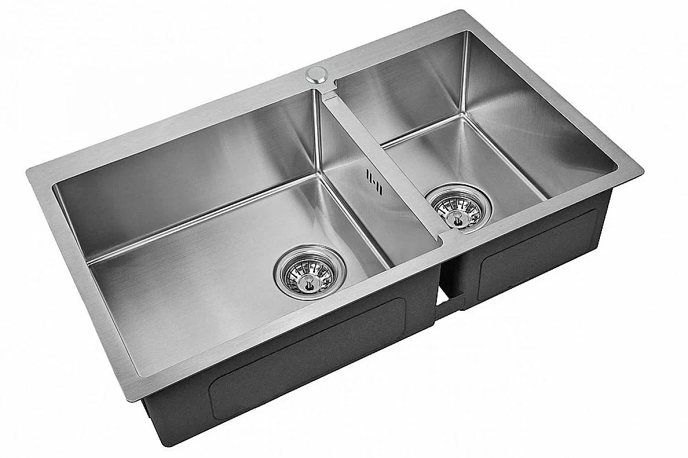 Мойка кухонная Zorg Inox R 78-2-51-L Сталь