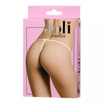 Трусики со стразами Joli Laura, белый, OS