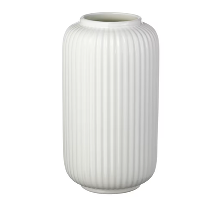 СТИЛРЕН STILREN Ваза 22 см, белая