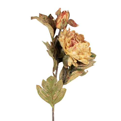 Иск.растение Пион 12x10x77см Пластик,полиэстер