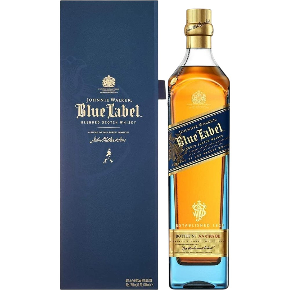 Виски Johnnie Walker Blue Label 0,7 л. В подарочной коробке