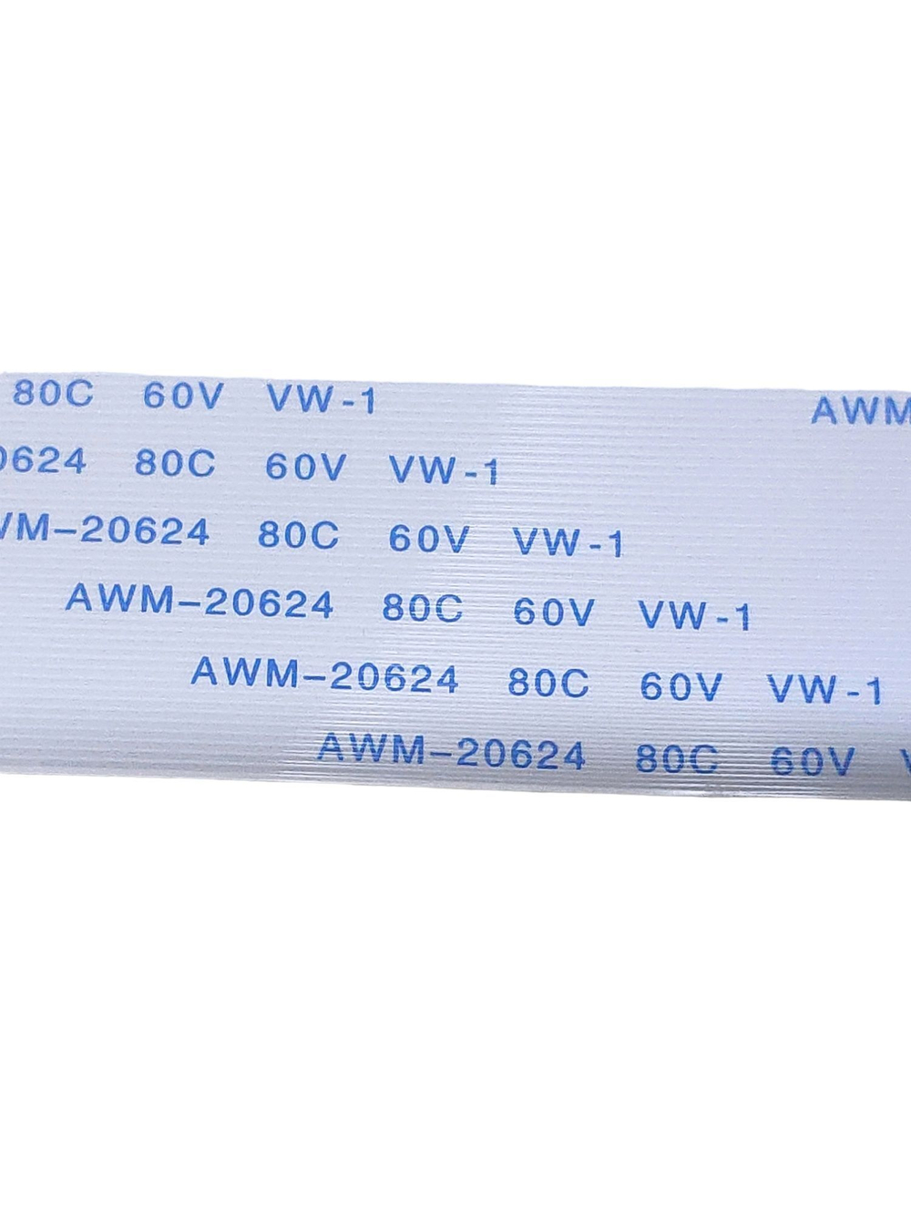 Шлейф FFC 40-pin Шаг 0.5mm Длина 15cm Прямой A-A AWM 20624 80C 60V VW-1