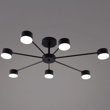 03735-0.3-07 BK GX53 светильник потолочный