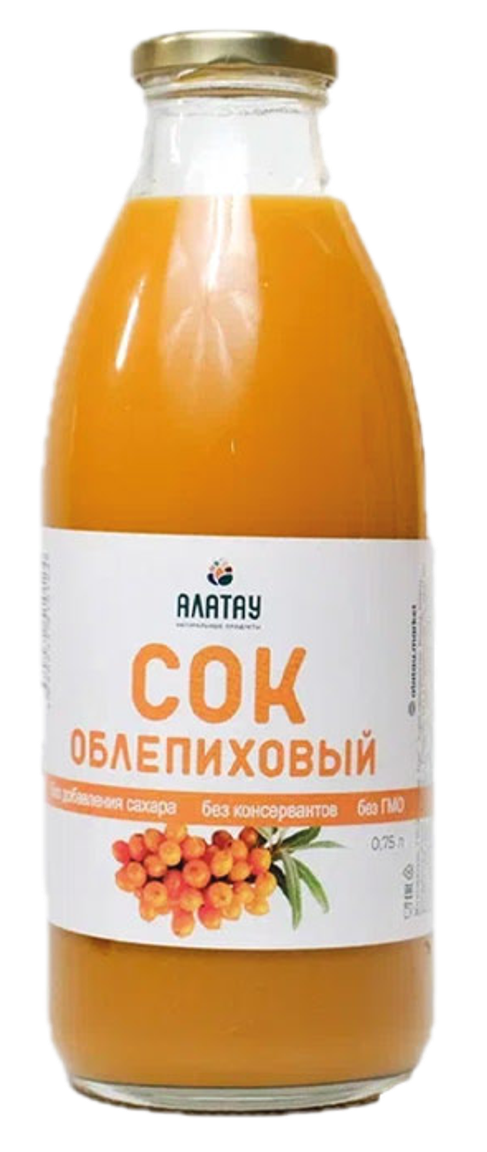 СОК ОБЛЕПИХОВЫЙ 0,75 л.