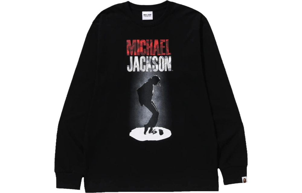 A Bathing Ape X Michael Jackson L S Tee
