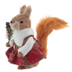 GAEM Изделие декоративное "Белочка", L17 W12 H21 см