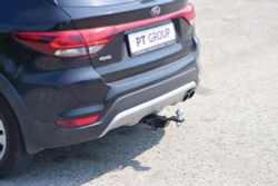Фаркоп PT GROUP /съемный квадрат/ KIA RIO X-Line 2017-20/ KIA Rio X 2021-(паспорт и сертификат в комплекте)(без электрики) арт.KRL-17-991122.00