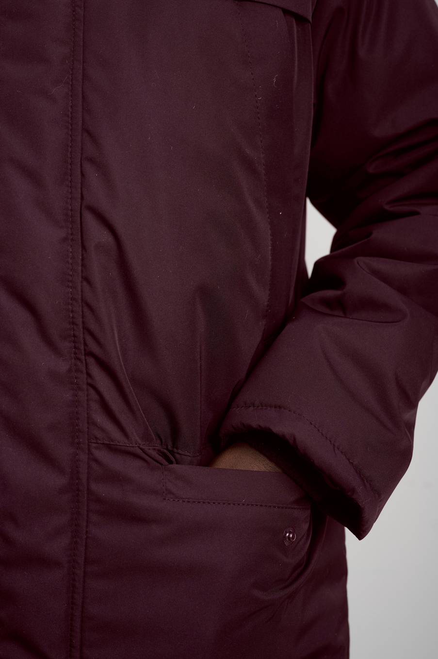 Парка мужская зимняя "Минимал" бордо