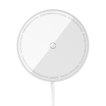 Беспроводная зарядка Baseus Simple Mini3 Magnetic Wireless Charger Qi 15W (MagSafe) - Silver