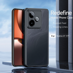 Усиленный прозрачный чехол от Dux Ducis для Realme GT 7 и 7T, серия Aimo Series Case