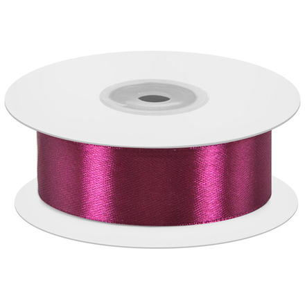 Лента атласная (0,7 см*22,85 м) Красное дерево, 1 шт.