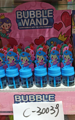 Мыльные пузыри Принцесса 13 см, 4 цвета микс, с-30039